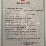 dịch vụ làm giấy khai sinh giả