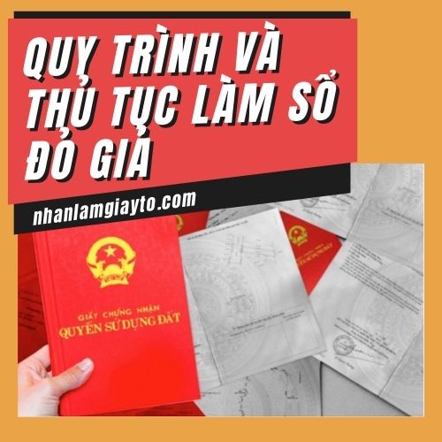 quy trình và thủ tục làm sổ đỏ giả tại nhanlamgiayto.com